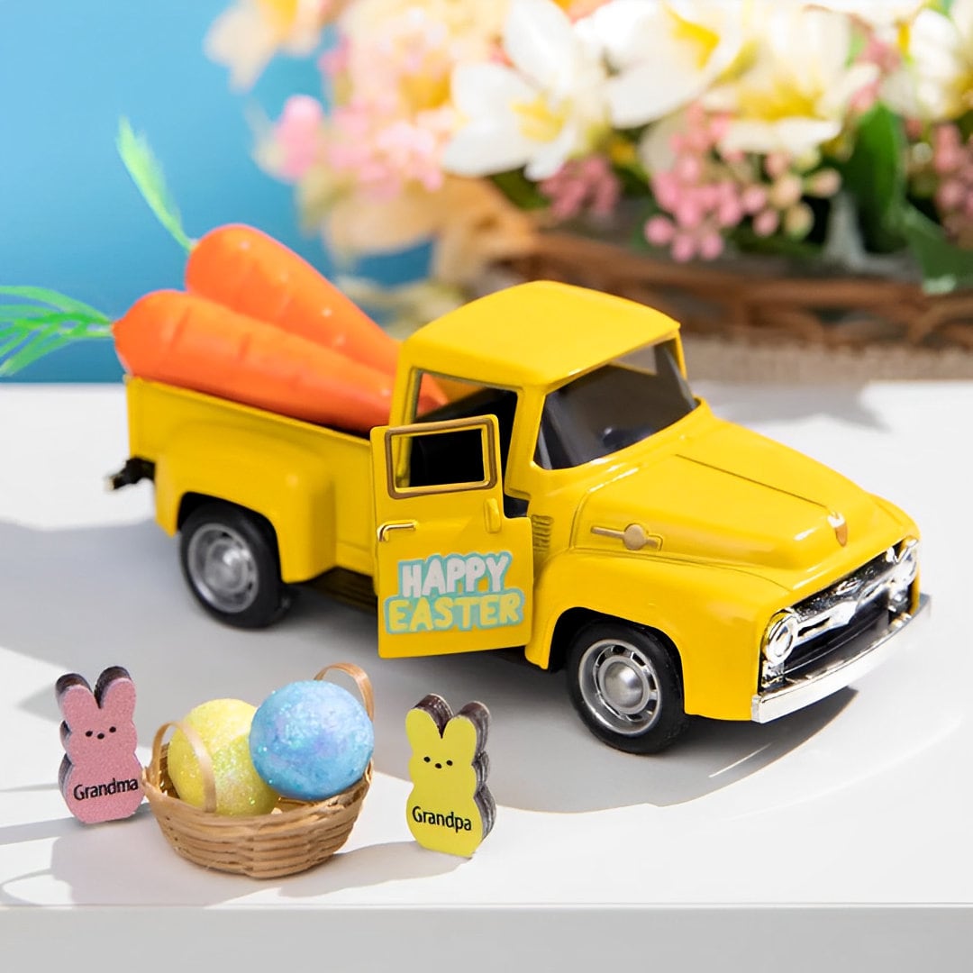 Customized Easter Toy Truck + Accesories