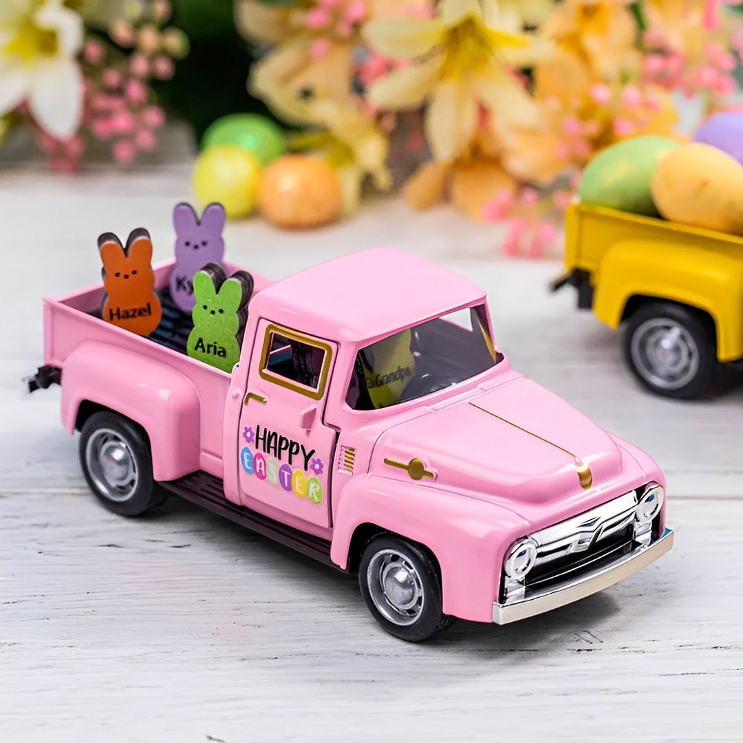 Customized Easter Toy Truck + Accesories
