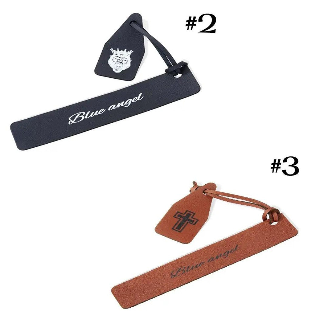 Personalized Leather Bookmark