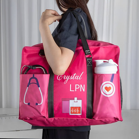 Personalized Nurse Bag with Custom Name + Role