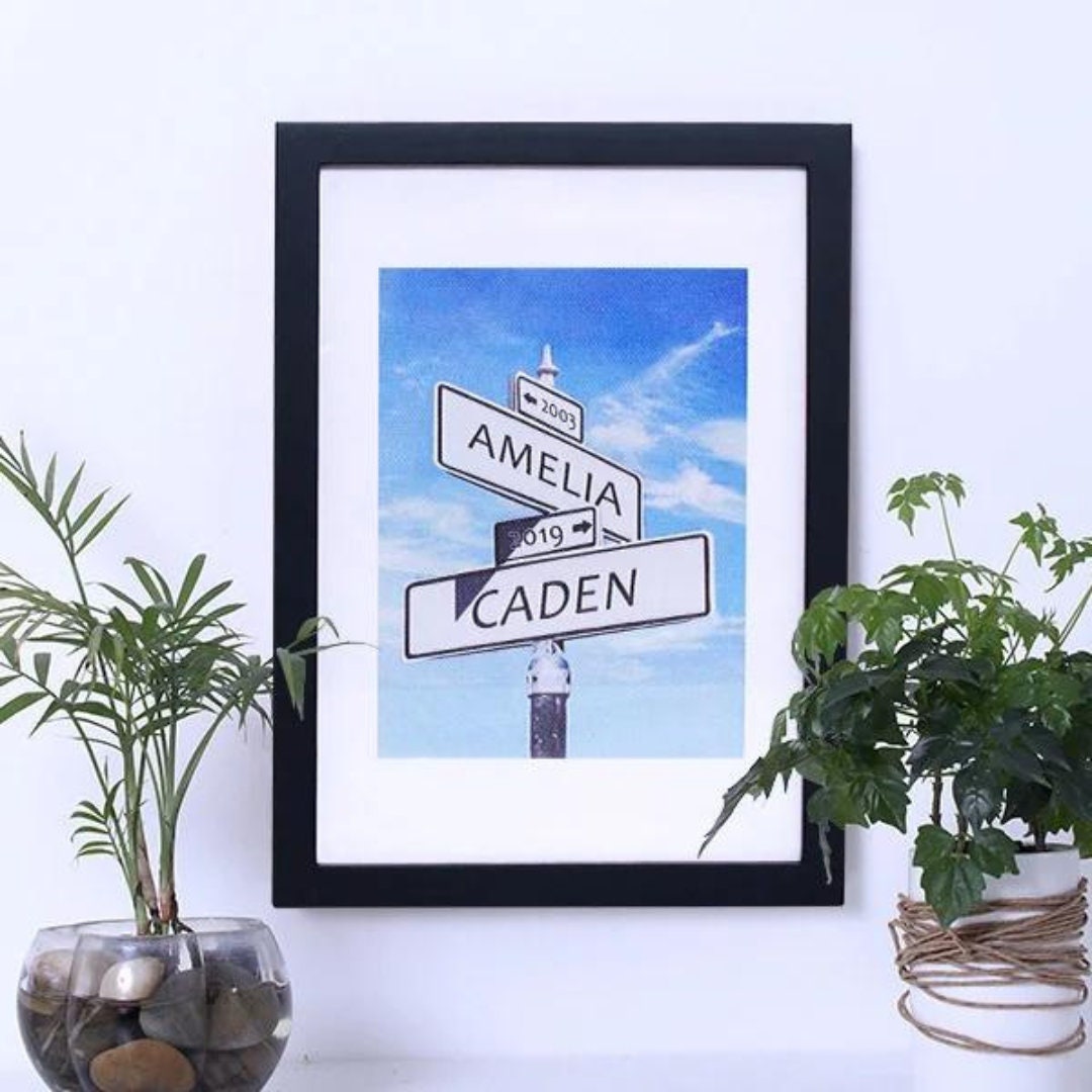Custom Crossroads of Love Photo Print