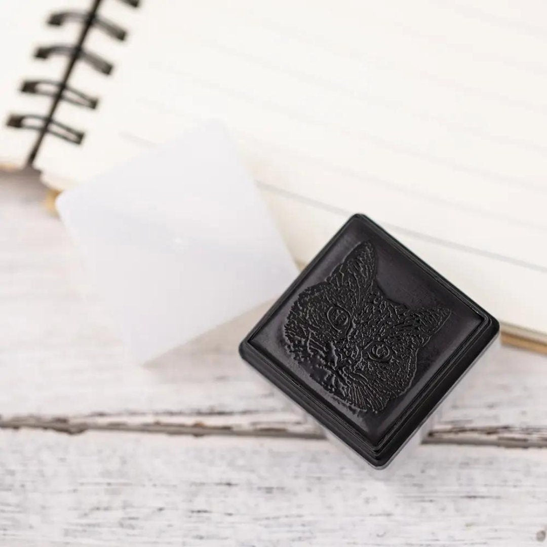 Personalized Pet Portrait Ink Stamp