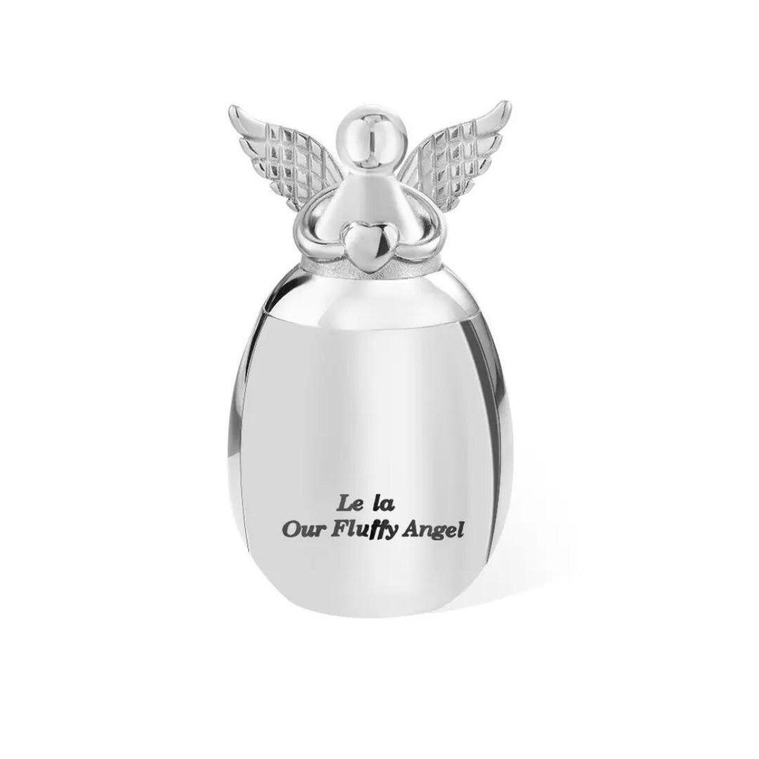 Customized Stainless Steel Angel Ashes's Memorial Urn