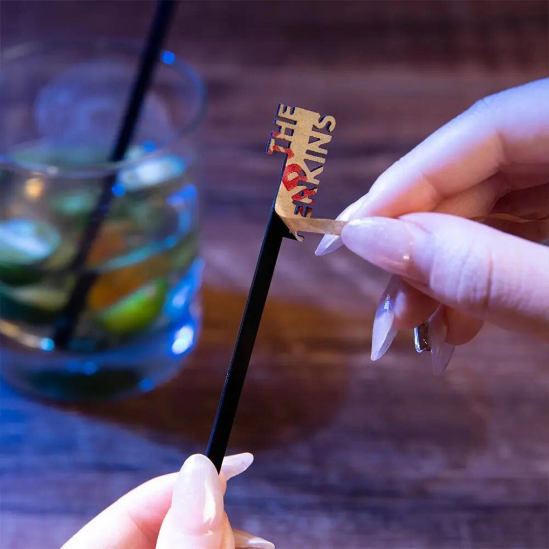 Custom Name Wedding Drink Stirrers