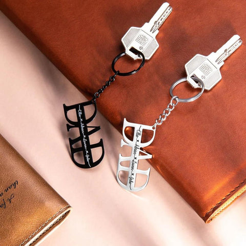 Customized Keychain for Dad