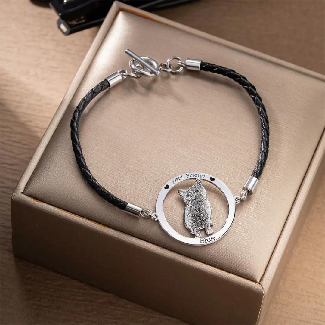 Personalized Pet Portrait Bracelet
