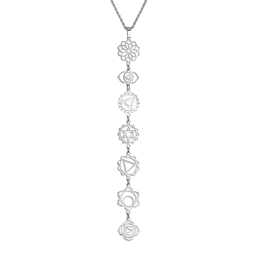 Dainty 7 Chakra Necklace