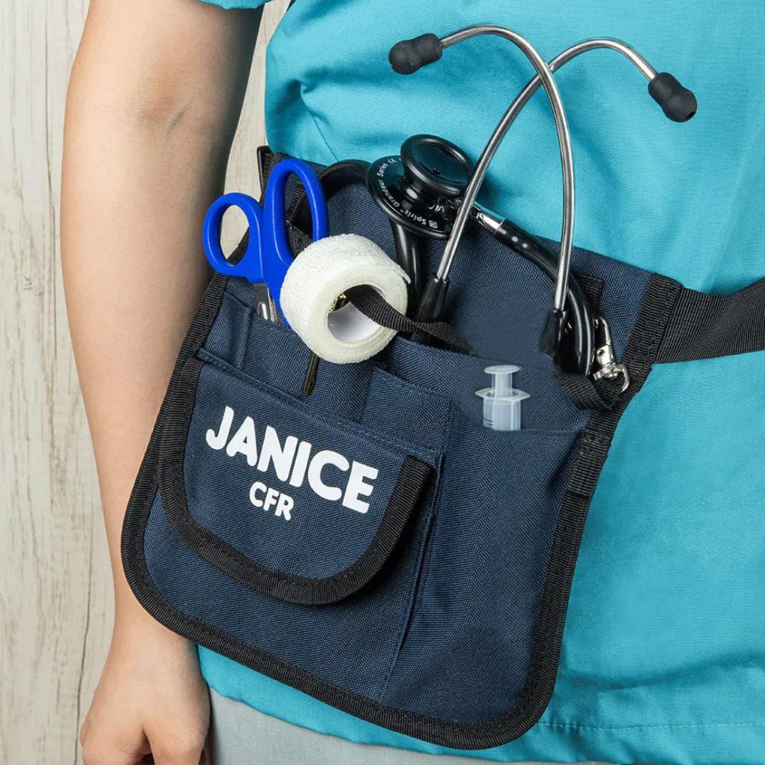 Custom Name Nurse Ward Organizer Bag