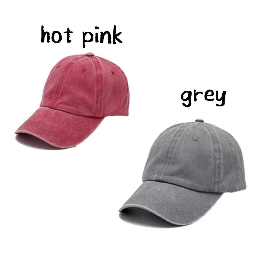 Boat Crew Embroidered Vintage Style Cap
