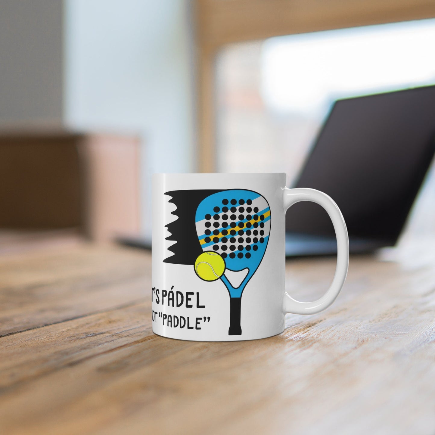 It's Pádel Not Paddle - Pádel Player Sassy Mug