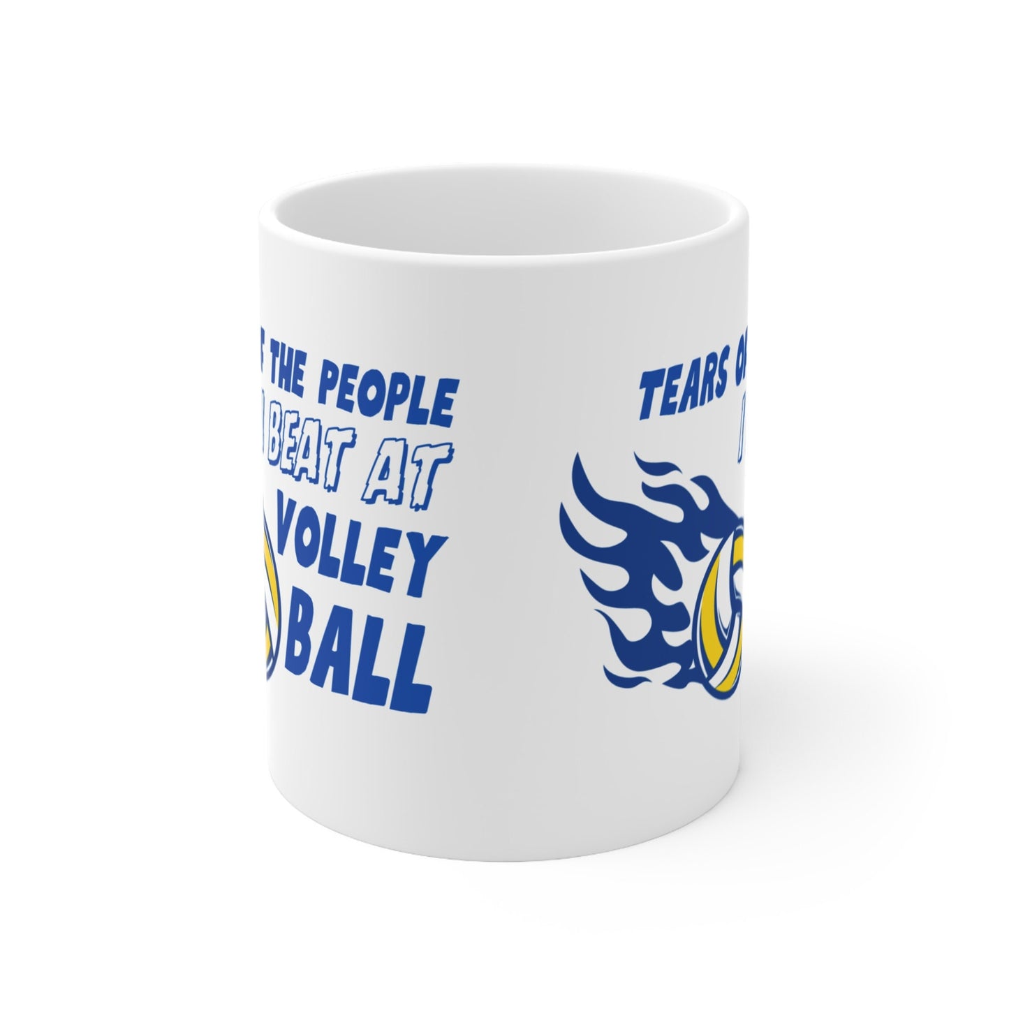 'Tears of the People I Beat at Volleyball' Funny Volley Ball Player Mug