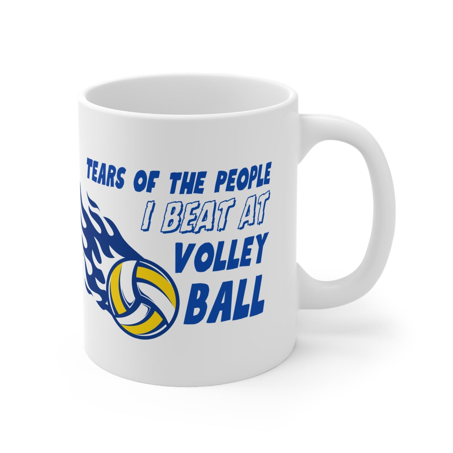 'Tears of the People I Beat at Volleyball' Funny Volley Ball Player Mug