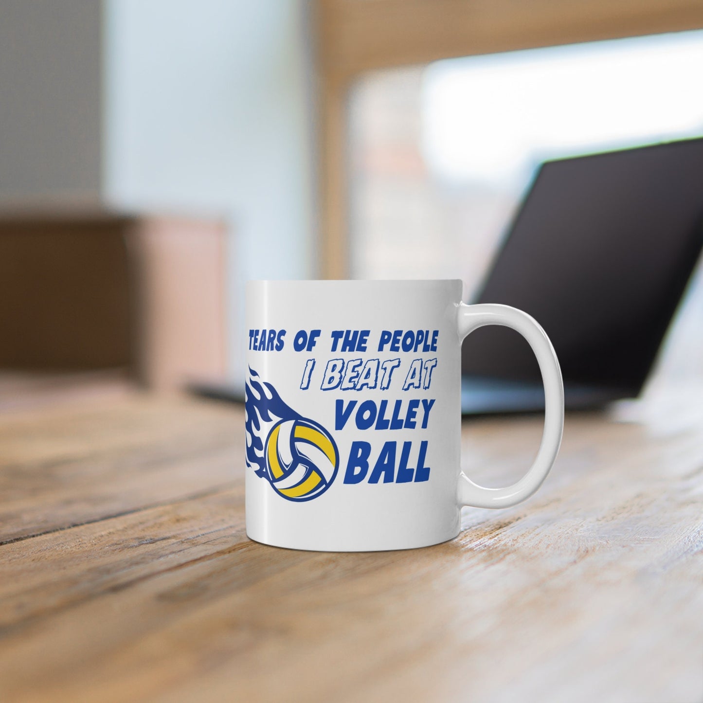 'Tears of the People I Beat at Volleyball' Funny Volley Ball Player Mug