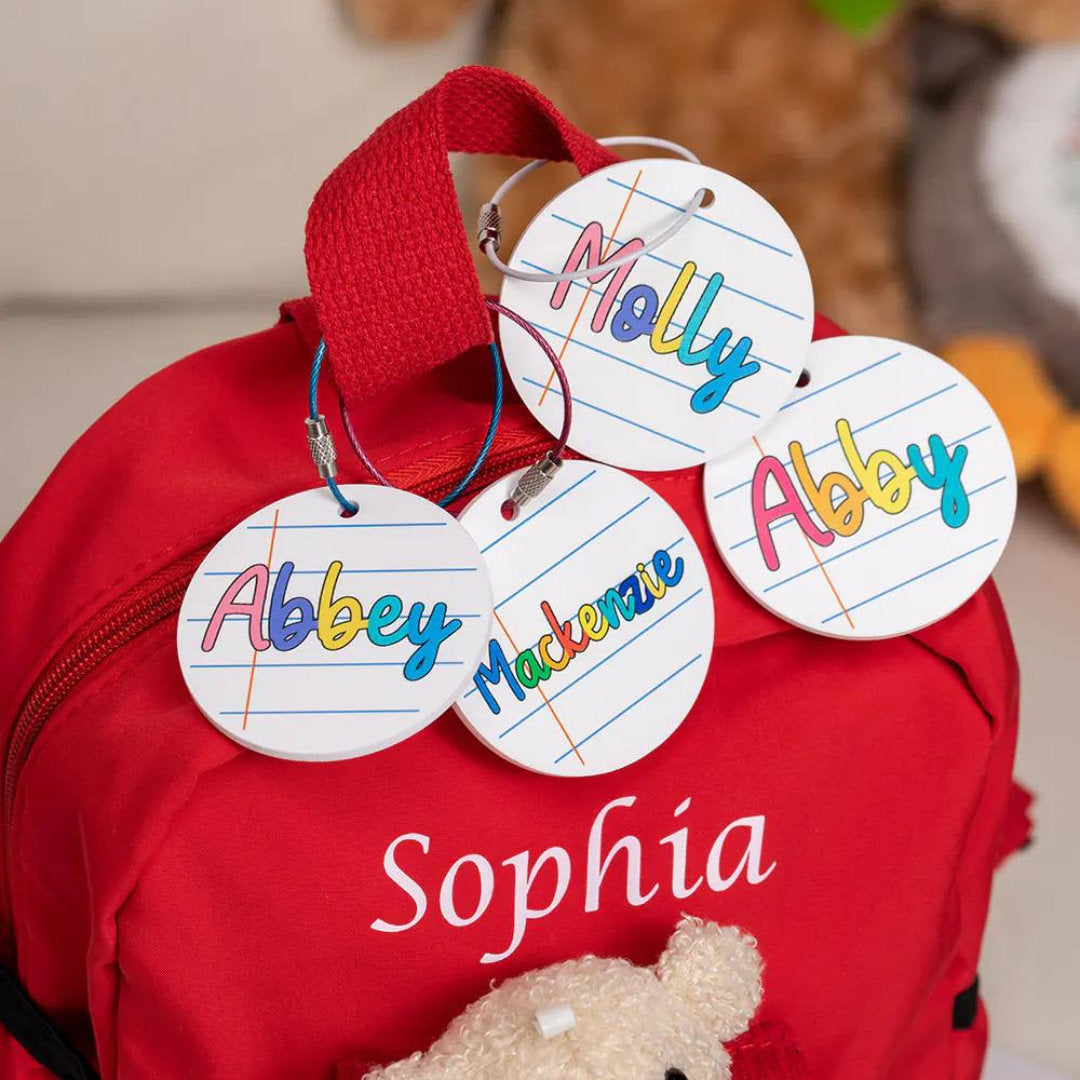 Personalized Kid's Name Bag Tag
