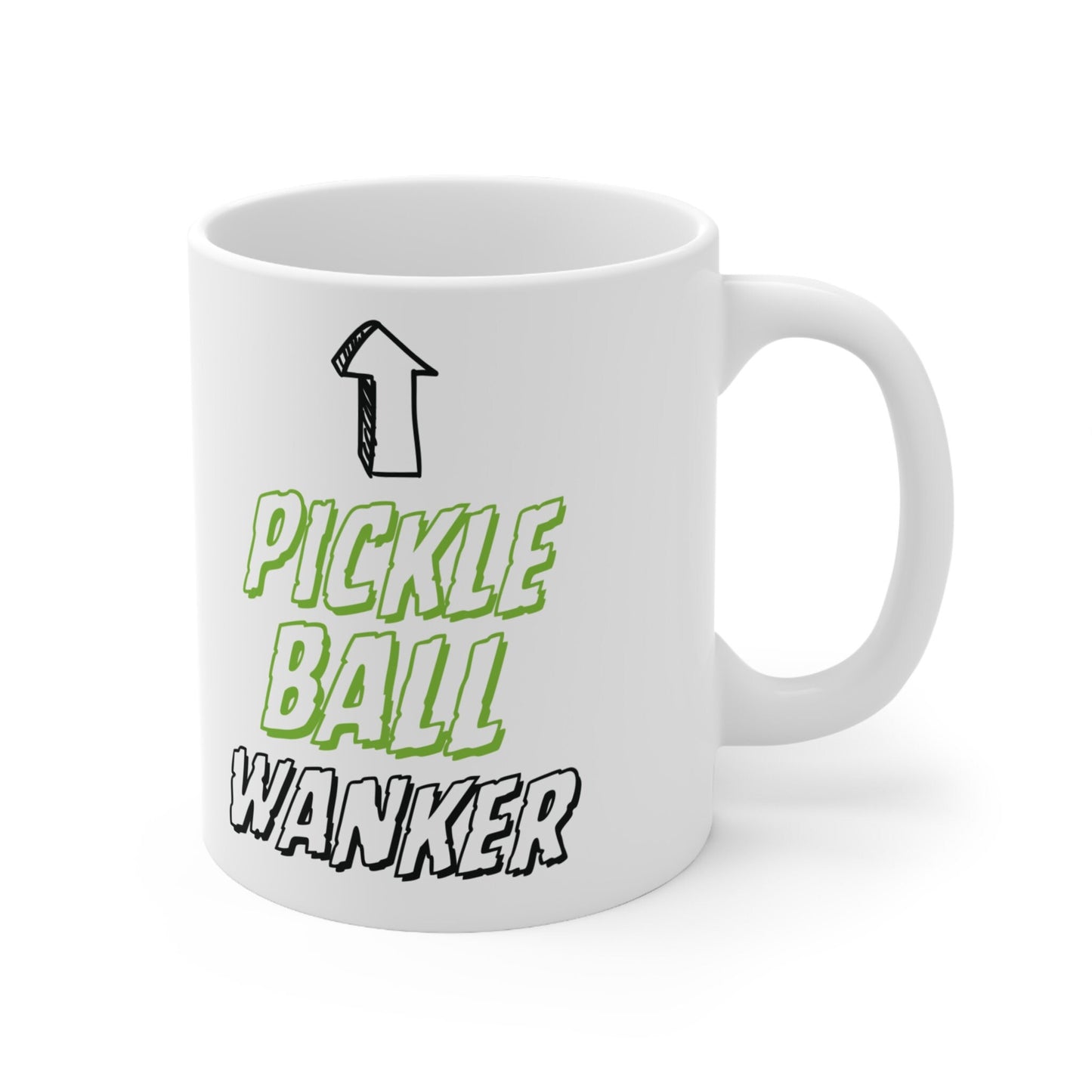 Pickleball Wanker Funny Mug