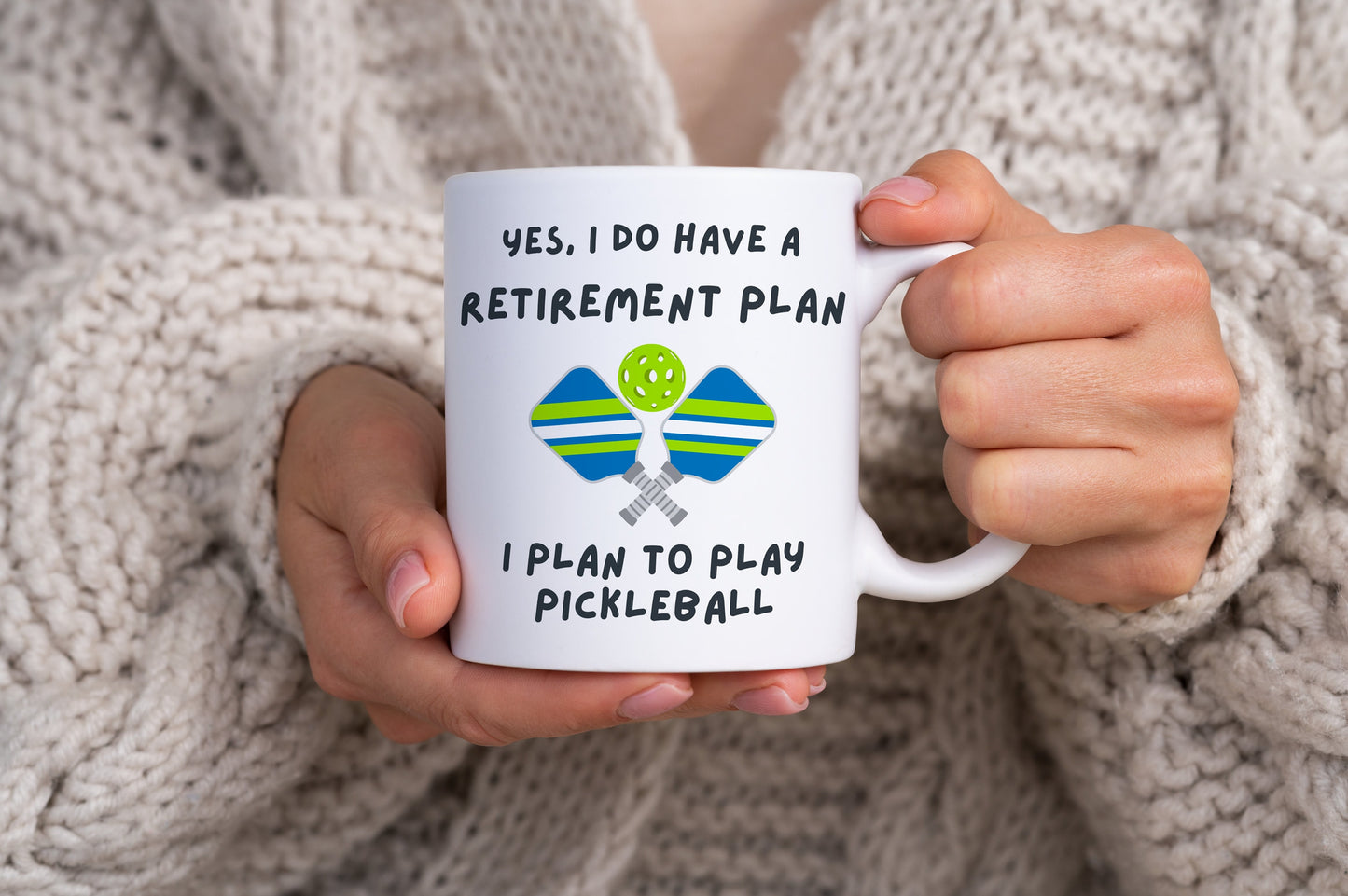 Funny Pickleball Player Mug