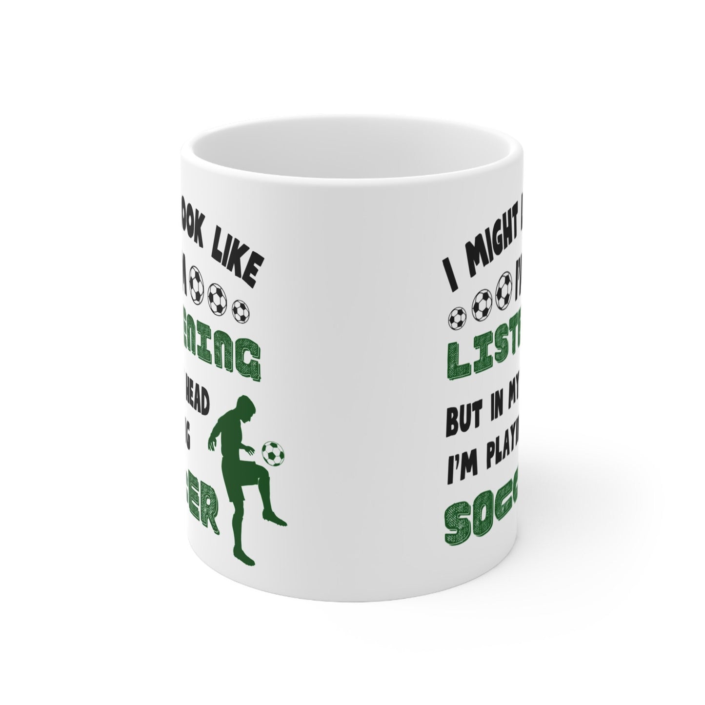 Funny Soccer Player Mug