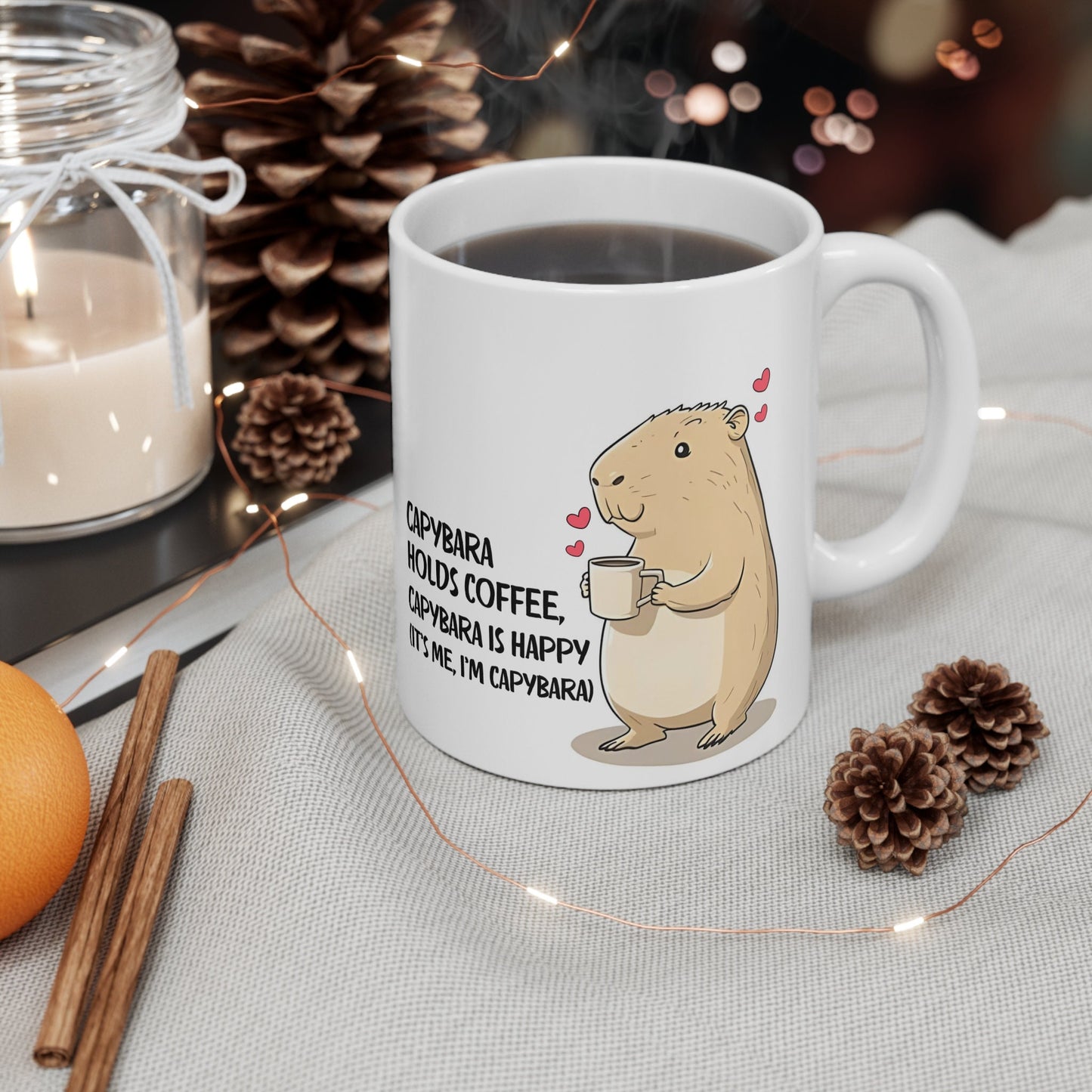 Capybara Coffee Lover Mug