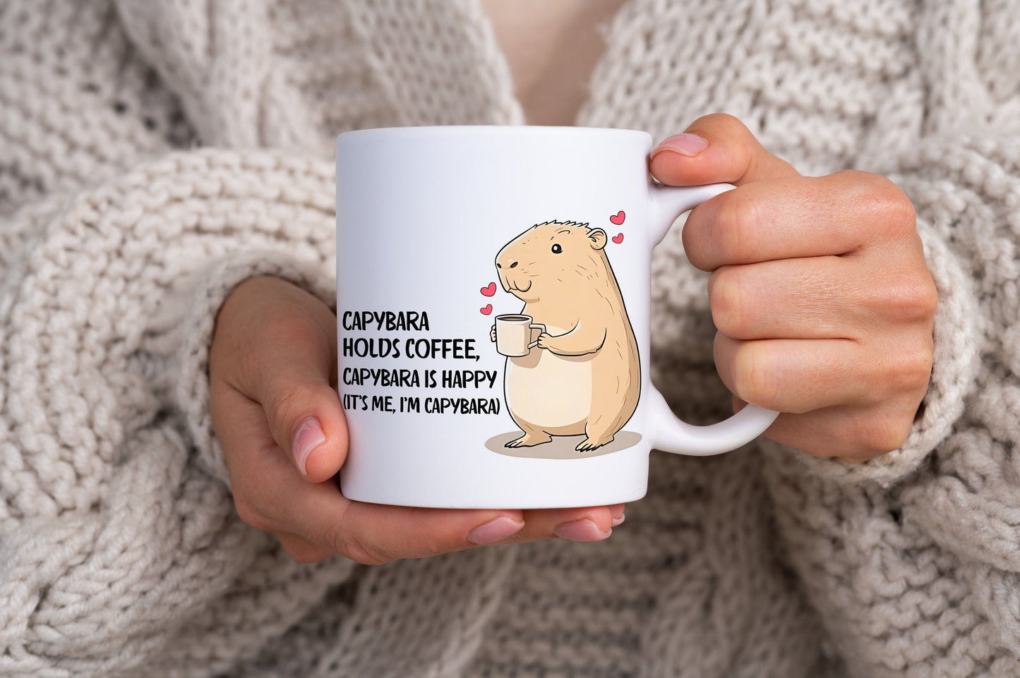 Capybara Coffee Lover Mug