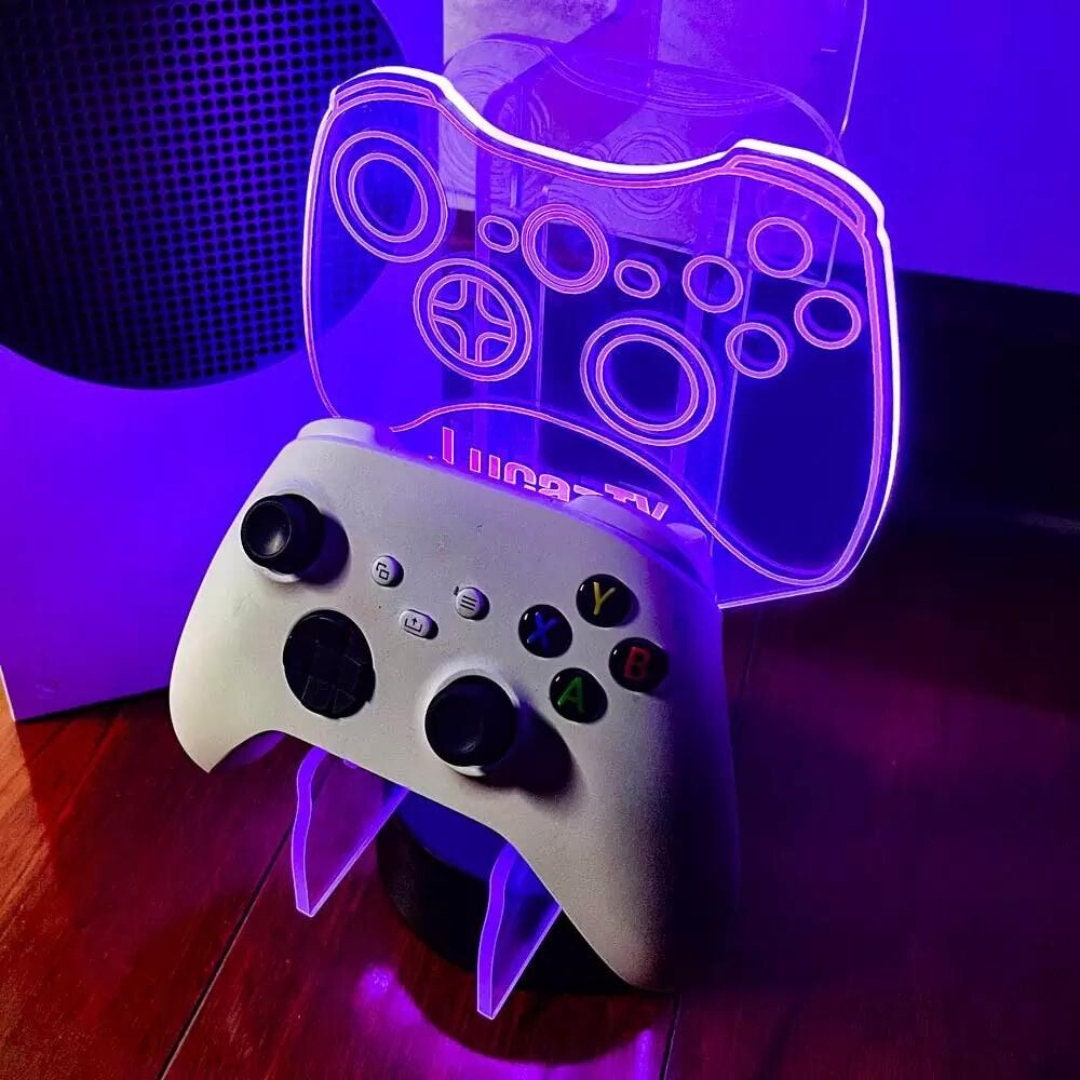 Personalized Name Gaming Controller Stand