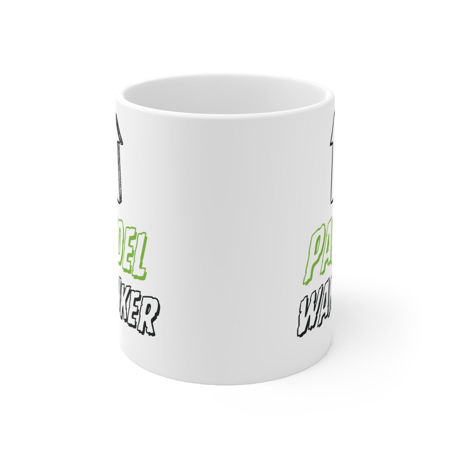 Funny 'Padel Wanker' 11oz Ceramic Mug