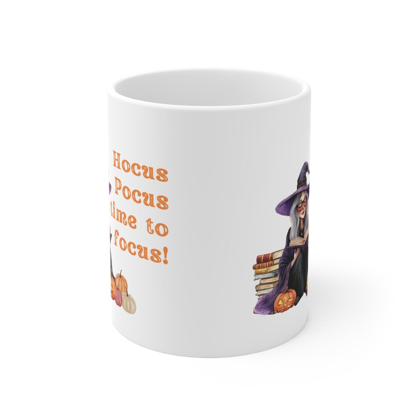 Hocus Pocus Time to Focus Witch Teacher Mug