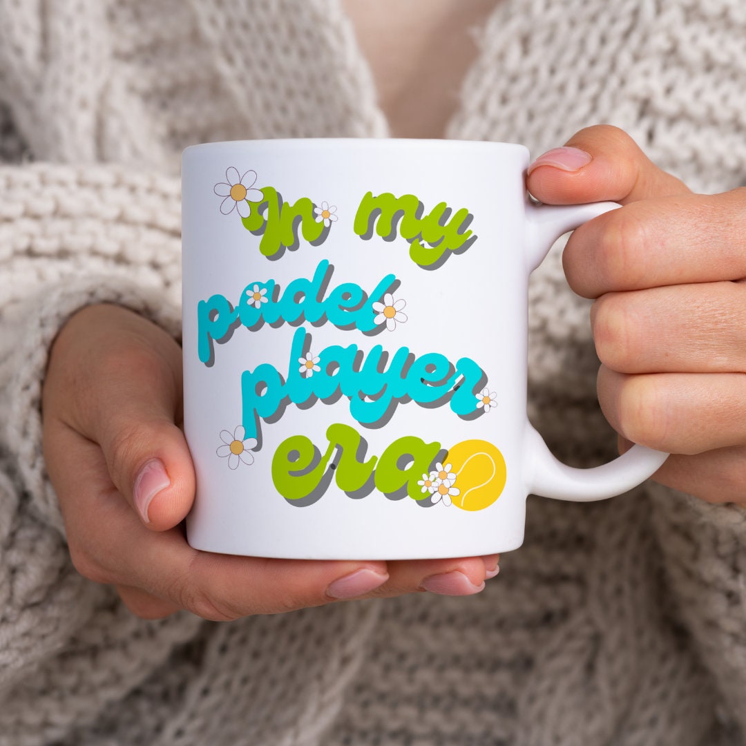 In my Padel Player Era 11oz Ceramic Mug