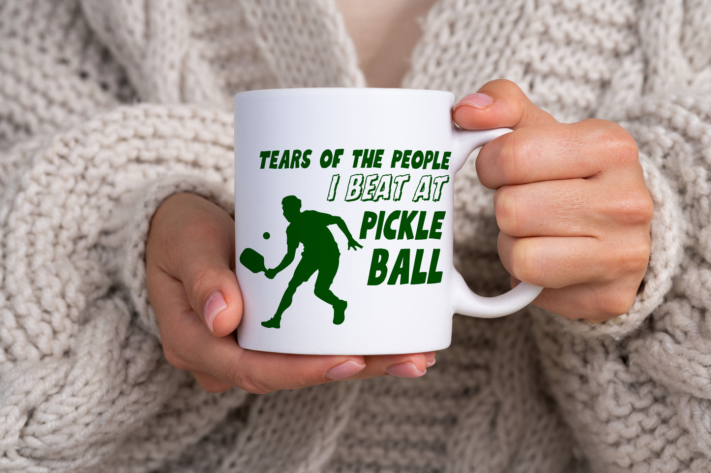 Pickleball Player Joke Mug