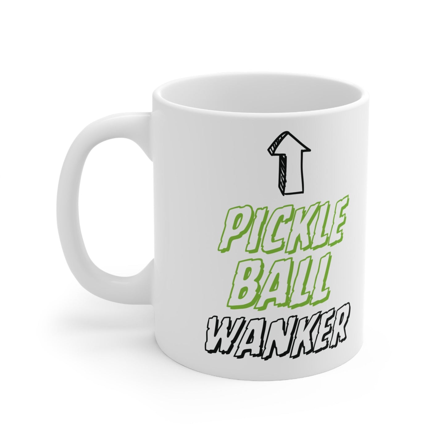 Pickleball Wanker Funny Mug