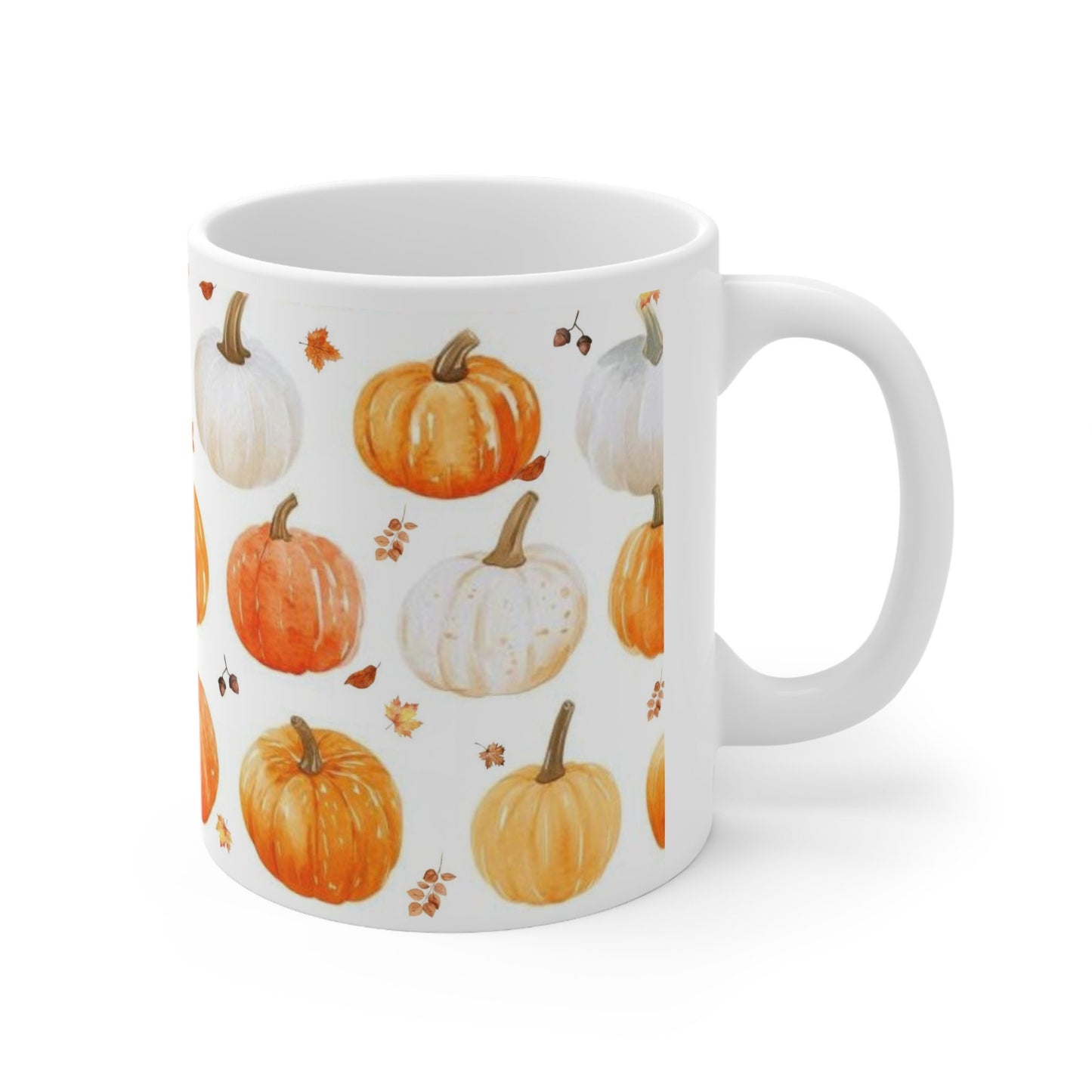 Pumpkin Cozy Print Watercolor Style Mug