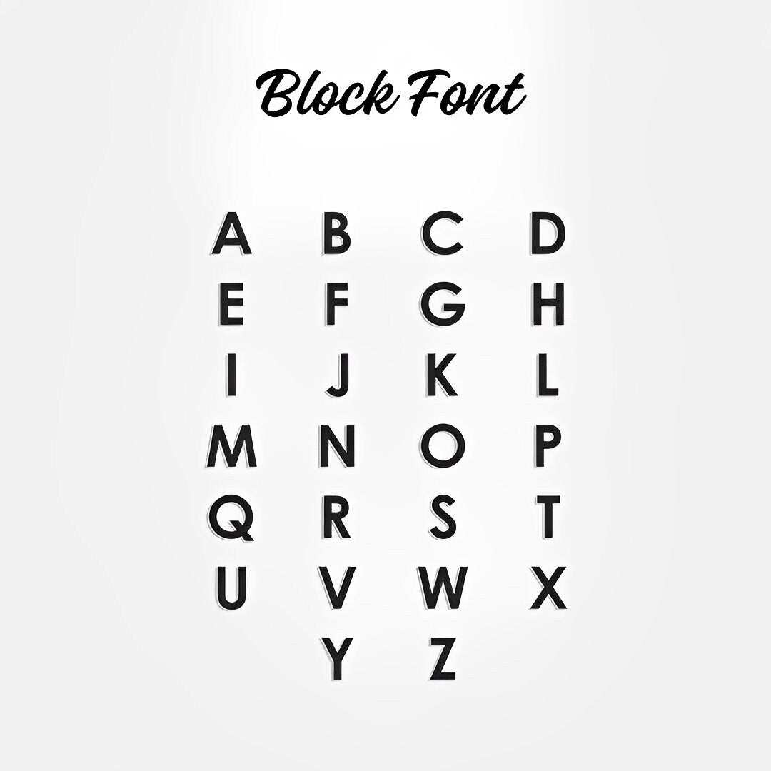 Custom Name Ring with Zirconia Stones