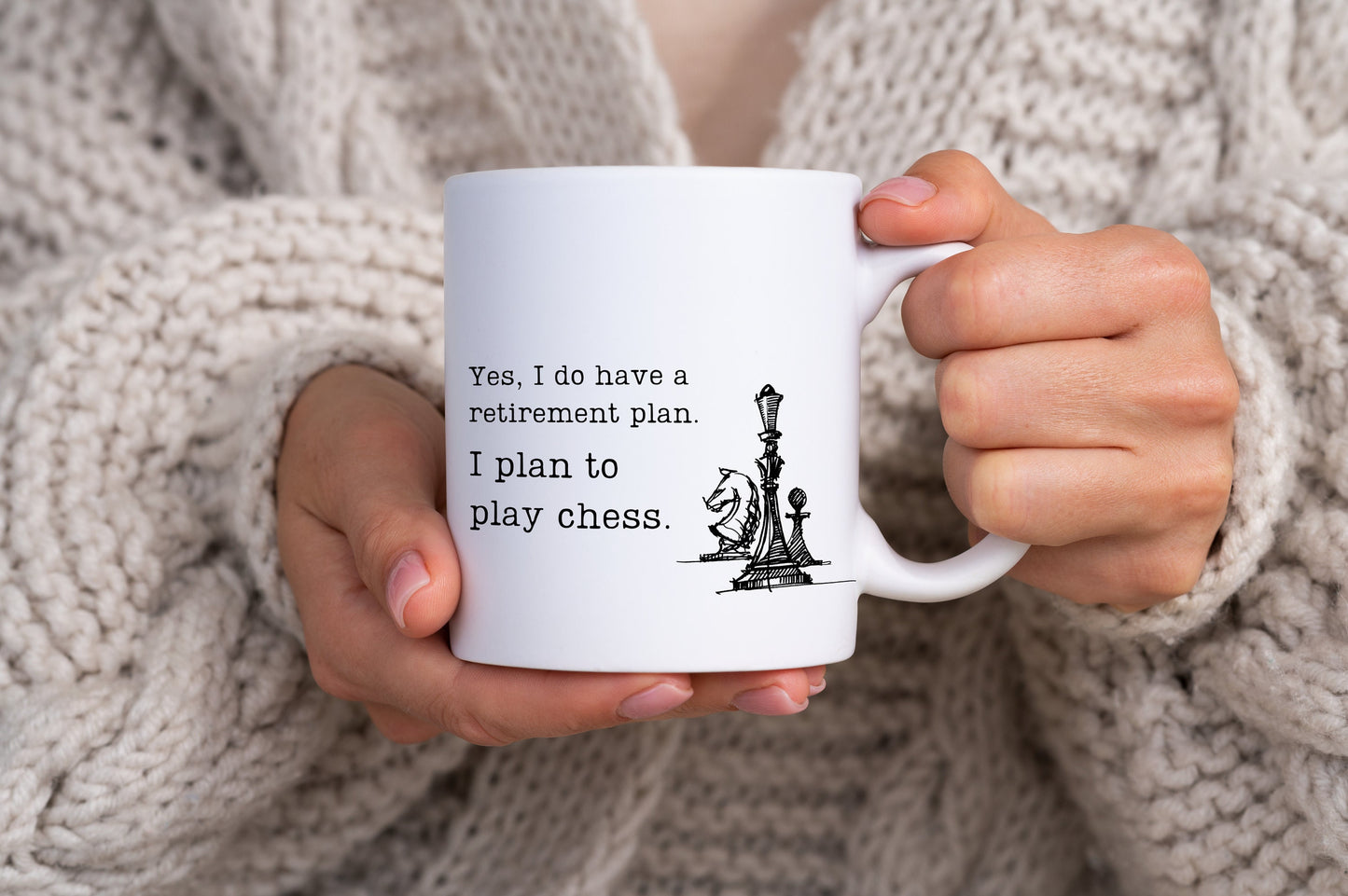 Chess Player Themed 11oz Ceramic Mug