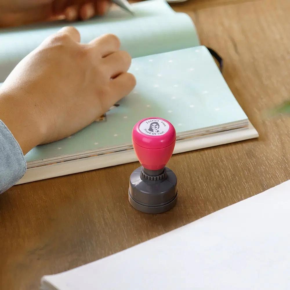 Custom Portrait Teacher Stamp