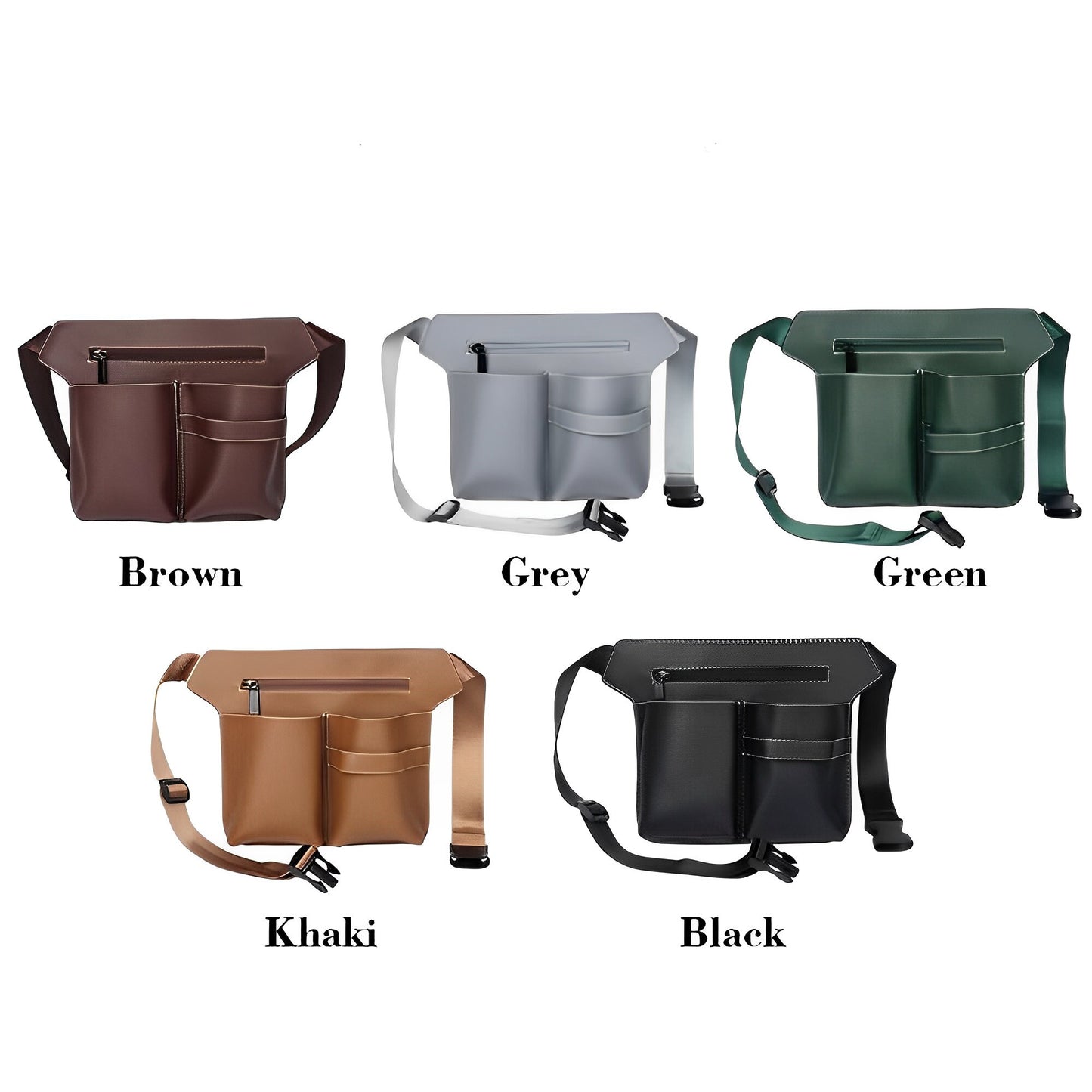 Custom Name Leather Hairdresser Belt Bag