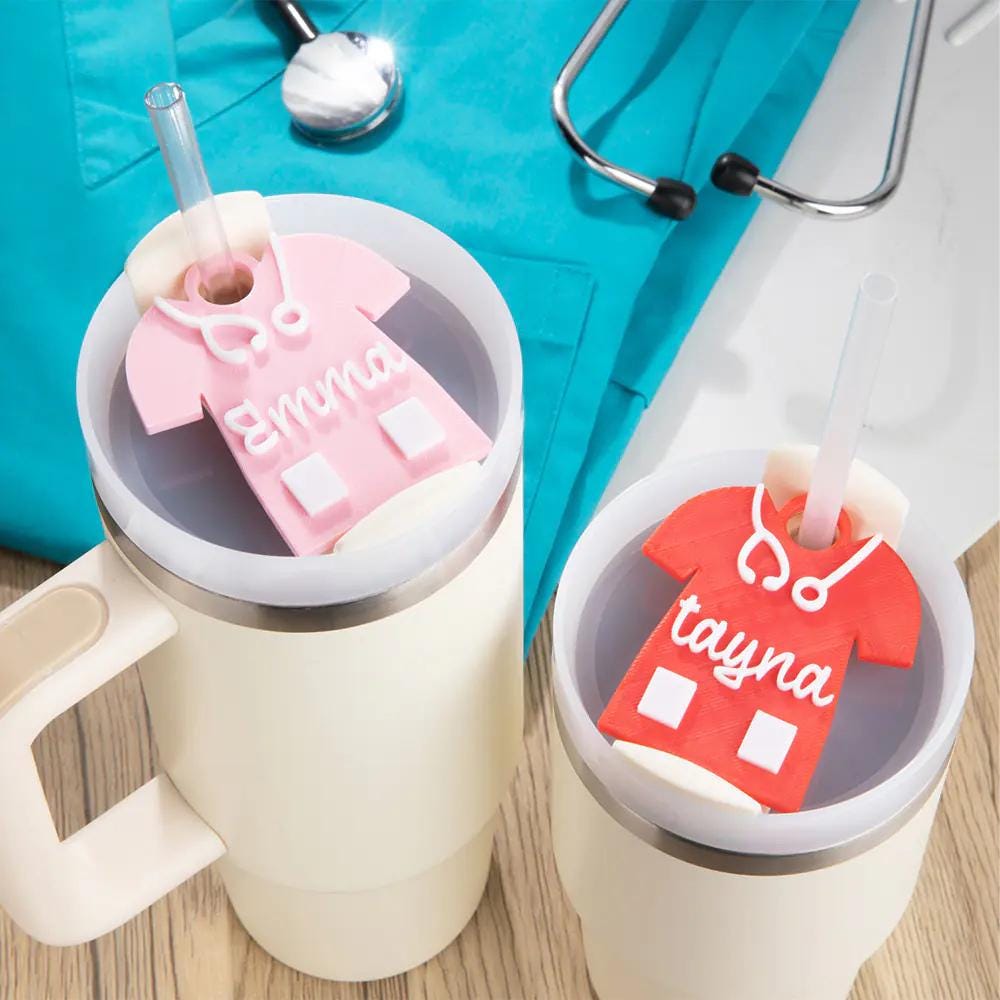 Personalized Name Medical Field Tumbler Topper