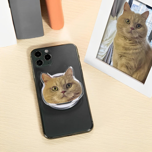 Custom Pet Photo Phone Grip