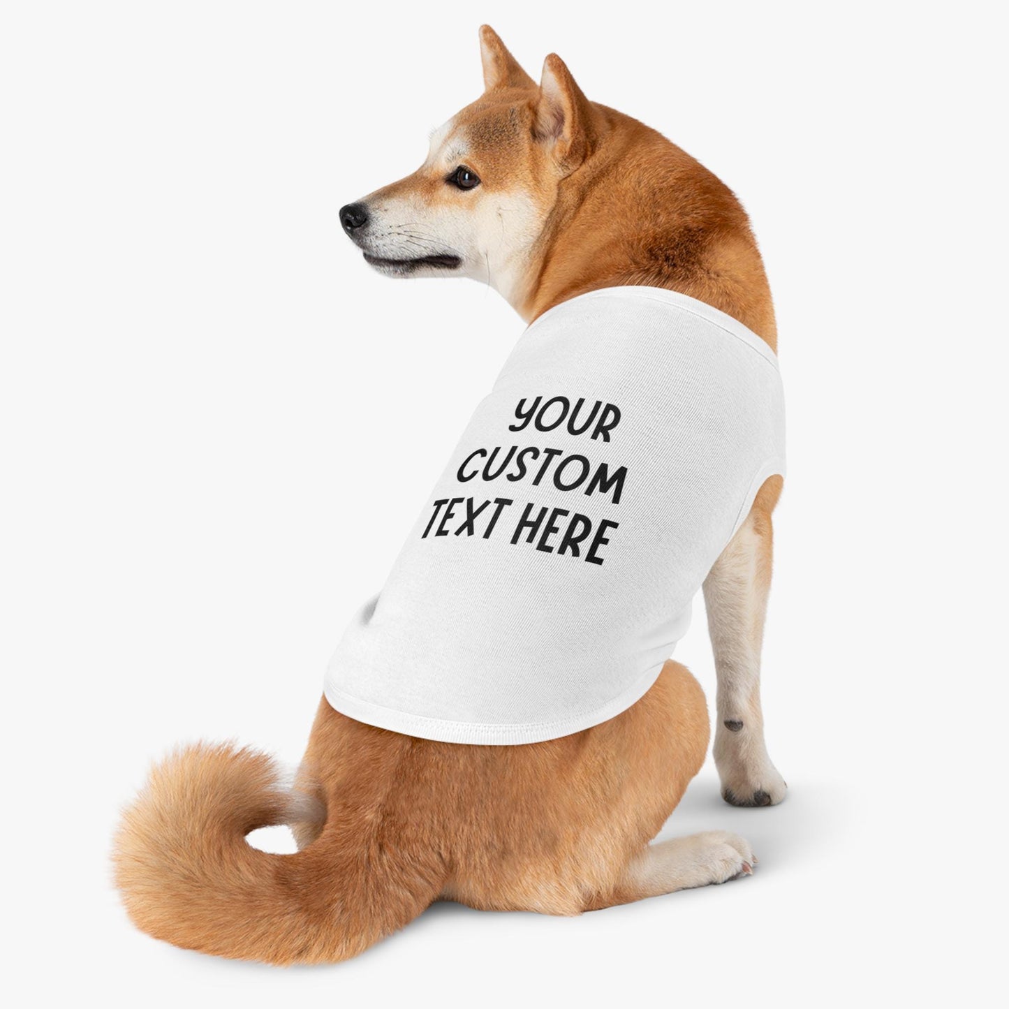 Customizable Text Dog T-Shirt