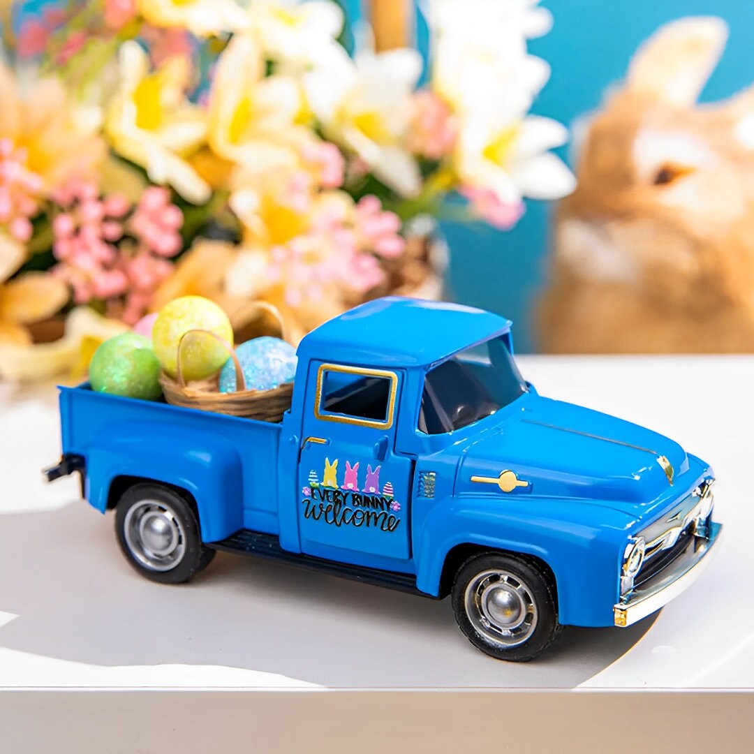 Customized Easter Toy Truck + Accesories