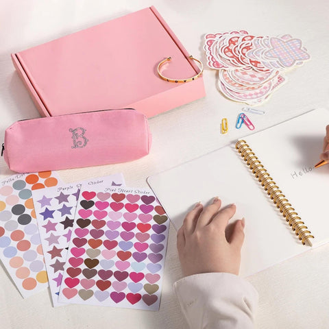 Personalized DIY Name Colorful Journal Kit