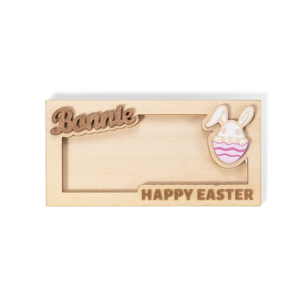 Custom Name Easter Bunny Money Holder