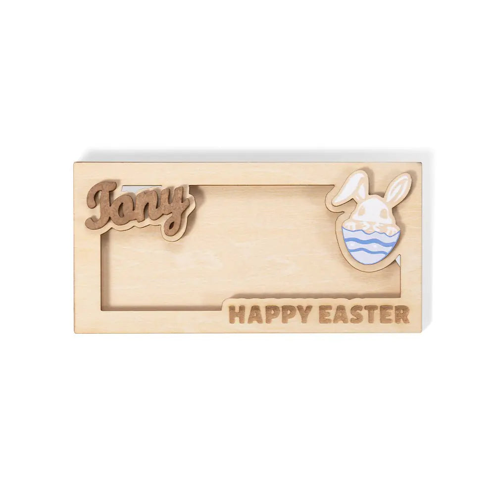 Custom Name Easter Bunny Money Holder