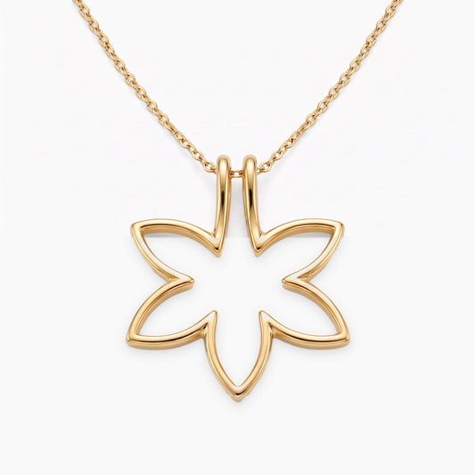 personalized rose flower ring holder necklace