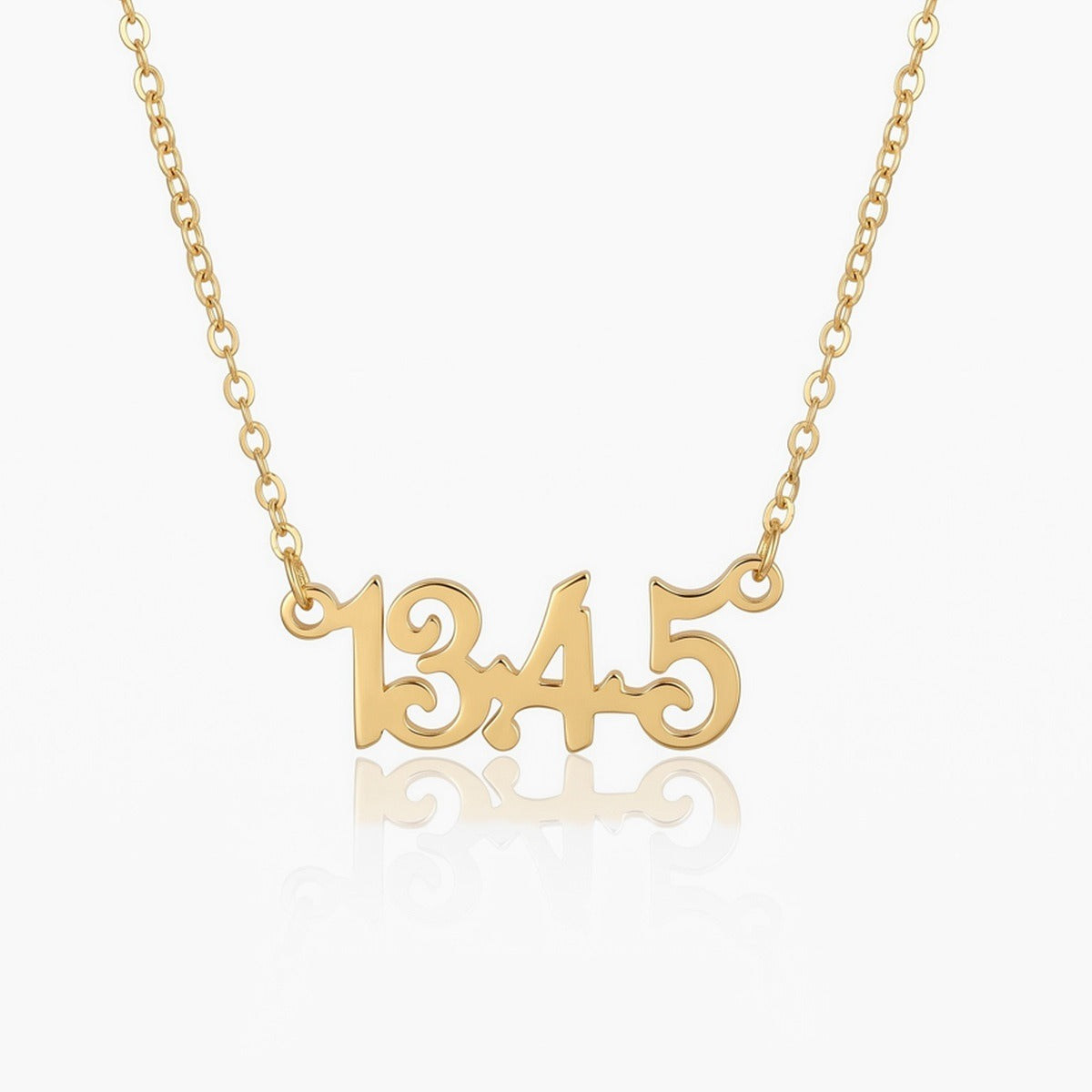 custom bible verse number necklace