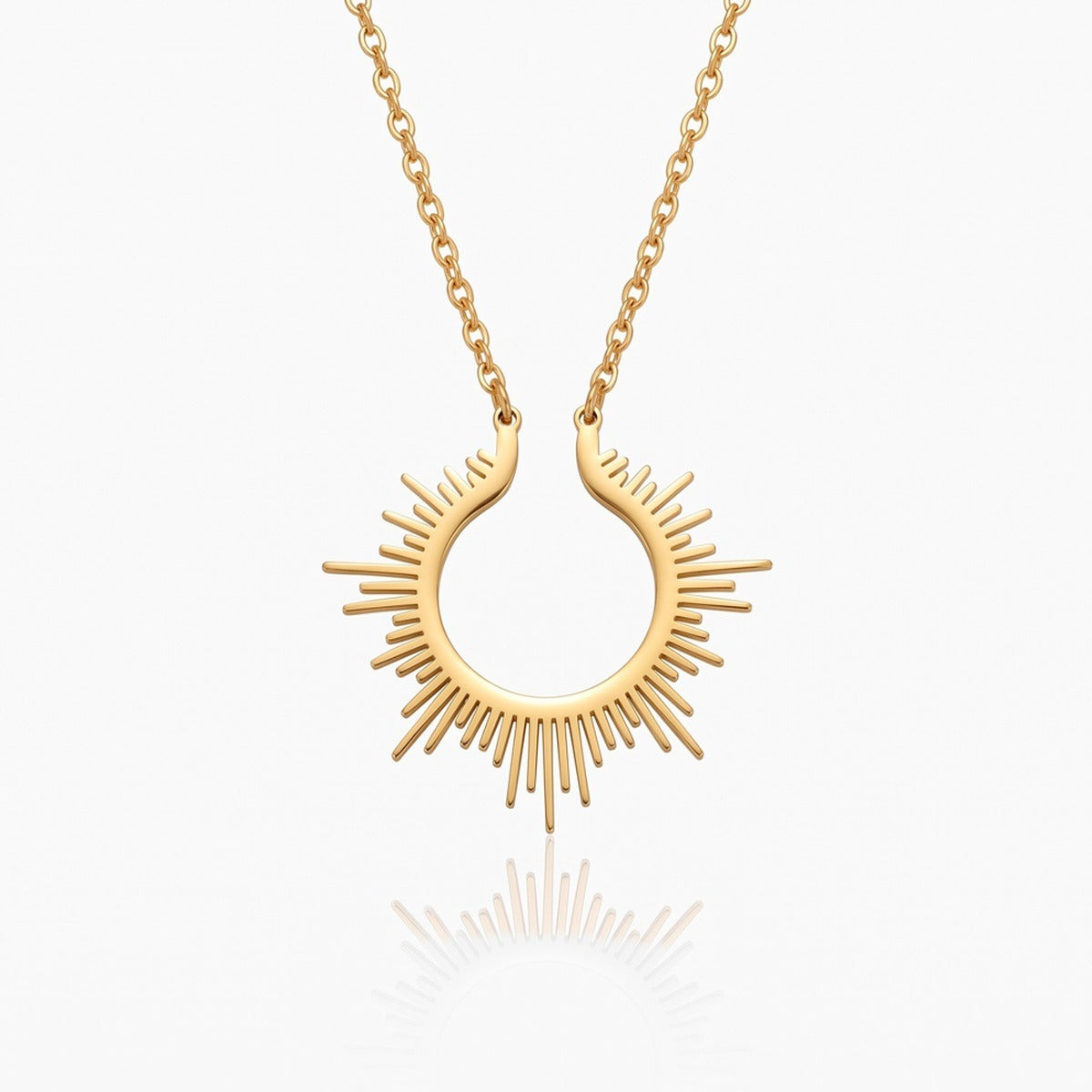 sunshine ring holder necklace