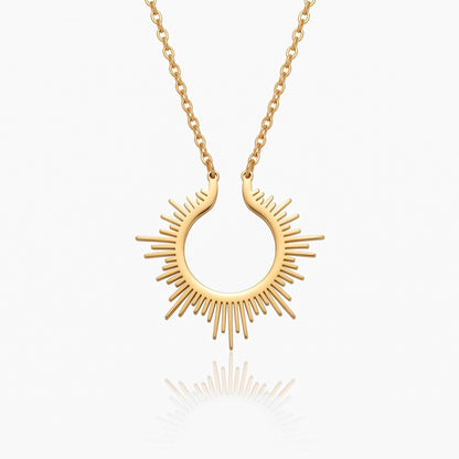 sunshine ring holder necklace