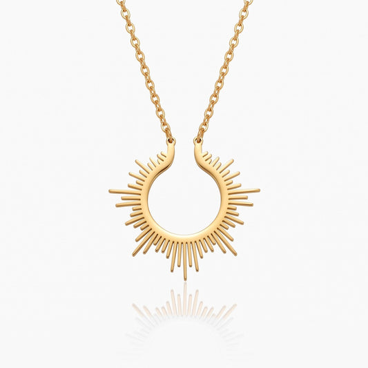 sunshine ring holder necklace