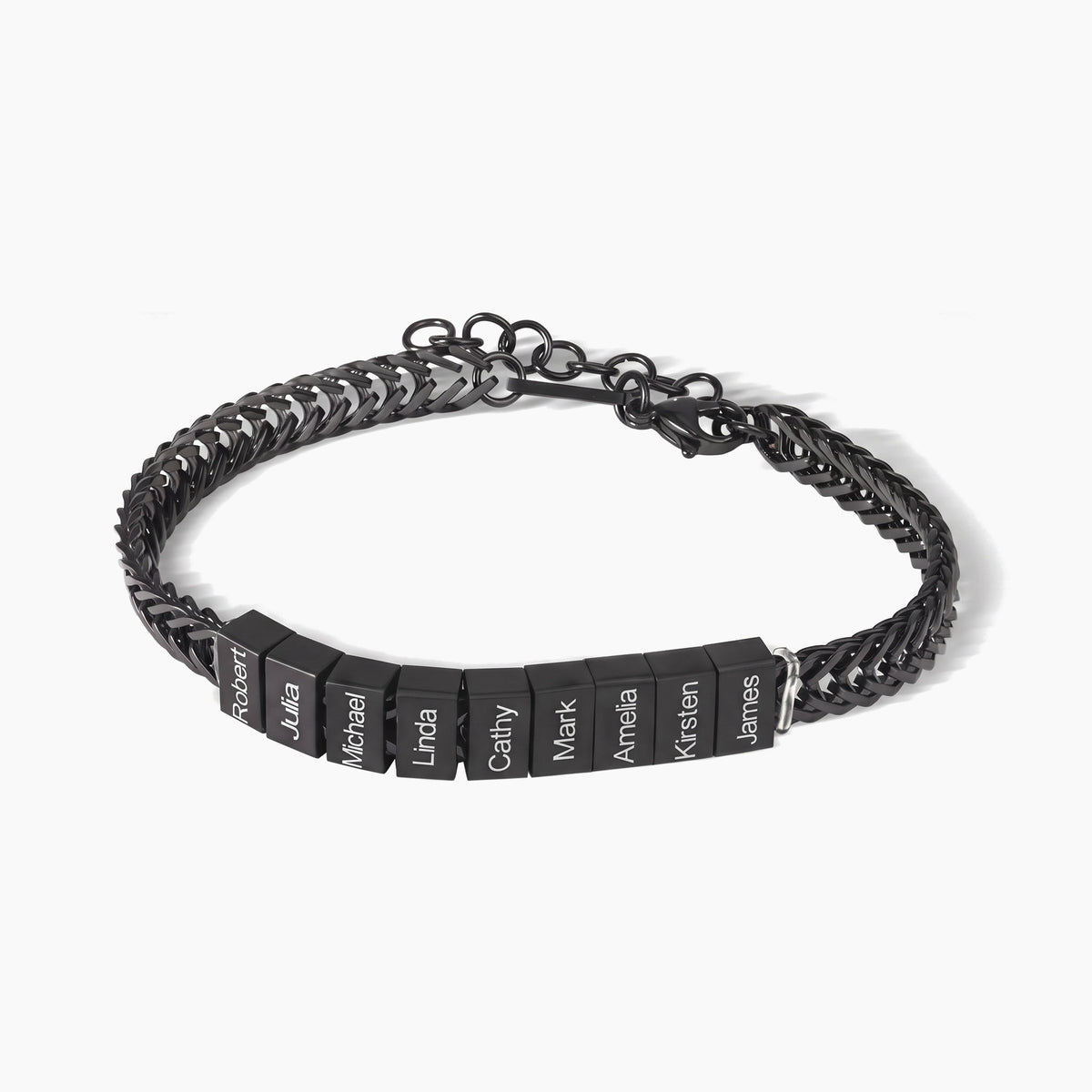 custom dad bracelet with 1 12 kids names