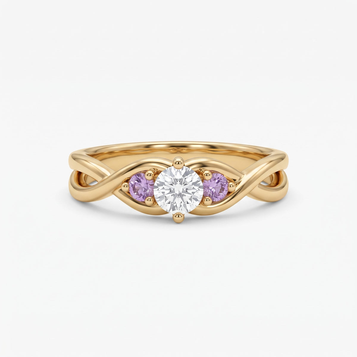 custom birthstones promise ring