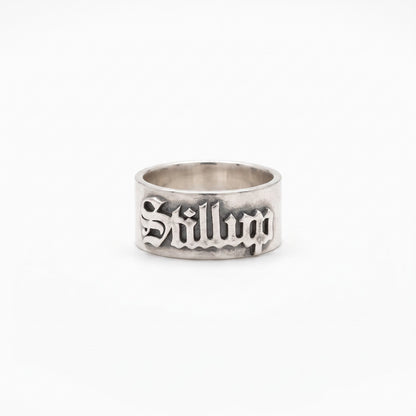custom name gothic ring old