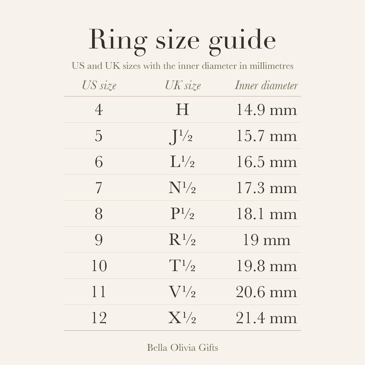 Stemmingsring met gravure binnenin
